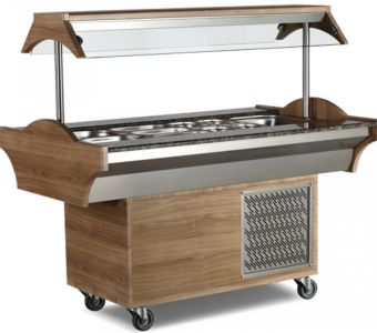 Buffet θερμαινόμενο ή ψυχώμενο