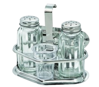Αλατιέρα/Πιπεριέρα Σετ με Βάση