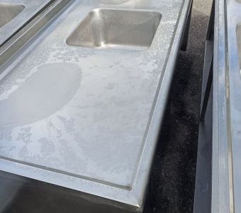 Λάντζα 200Χ70Χ86 με μία γούρνα 40Χ40
