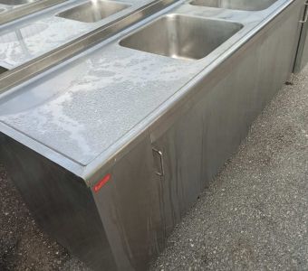 Λάντζα μεταχειρισμένη κλειστή 250Χ70Χ86 ΜΕ ΔΥΟ ΓΟΥΡΝΕΣ 50Χ50